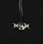 14K Witgoud Diamant Swarovski Hanger Ketting, Sieraden, Tassen en Uiterlijk, Kettingen, Wit, Nieuw, Ophalen of Verzenden, Met edelsteen