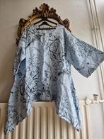 La Bass licht blauw linnen wijd a lijn punten tuniek, Blauw, Blouse of Tuniek, Ophalen of Verzenden, Zo goed als nieuw