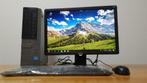 Koopje Dell 390 + Lcd ,2 x HDD ( SSD + HD ) Win10 HDMI, Ophalen of Verzenden, Gebruikt, Met monitor, HDD