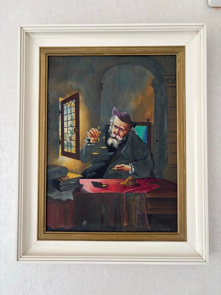 De goudweger van Salamon Koninck, Ophalen