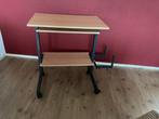 Computertafel, Ophalen, Gebruikt, 70 tot 120 cm, Teakhout