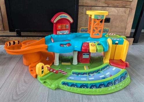 Toet toet auto garage/winkel, Kinderen en Baby's, Speelgoed | Vtech, Gebruikt, Ophalen