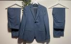 Mooi heren pak maat 48, Kleding | Heren, Kostuums en Colberts, Ophalen of Verzenden, Zo goed als nieuw, Maat 48/50 (M), Blauw