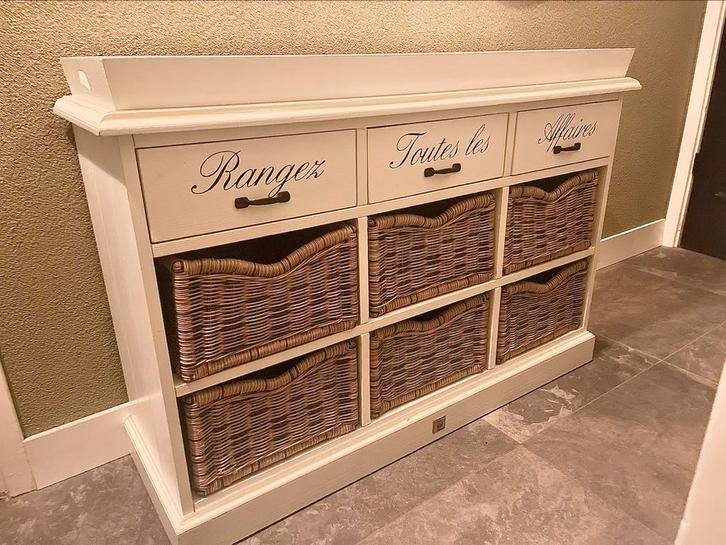 Rivièra maison Rangez Toutes les Affaires..., Huis en Inrichting, Kasten | Ladekasten, Zo goed als nieuw, Minder dan 100 cm, 100 tot 150 cm