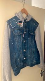 Dsquared2 spijkerjack, Ophalen of Verzenden, Zo goed als nieuw, Blauw