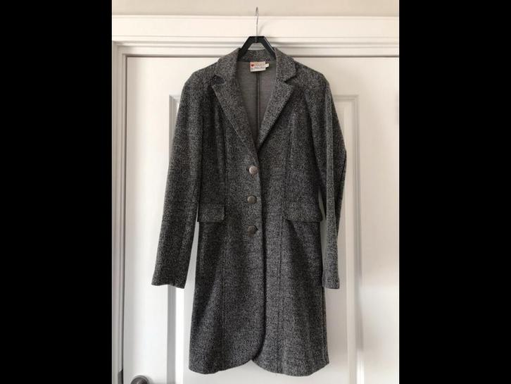 Helena Hart grijze lange blazer  nieuw XS, Kleding | Dames, Jasjes, Kostuums en Pakken, Nieuw, Jasje, Maat 34 (XS) of kleiner