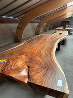 Suar boomstamtafel xxl, 100 tot 150 cm, ., Ophalen of Verzenden, Vijf personen of meer
