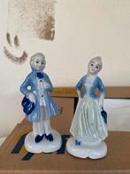 Antieke Porseleinen Beeldjes Set van 2, Antiek en Kunst, Ophalen