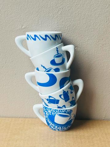 Giannini Espresso , set van 5 | porselein | Carlo Giannini | beschikbaar voor biedingen