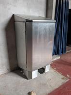Josto vuilnisbak 60 liter RVS, Ophalen, Met pedaal, 50 tot 75 cm, 40 liter of meer