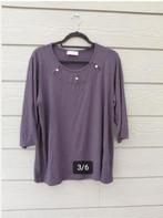 Ulla Popken Top 3/4 mouw maat 44, Verzenden, Zwart, Maat 42/44 (L), Ulla Popken