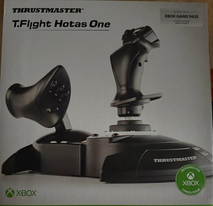 Thrustmaster T.Flight Hotas One + Rudder Pedals - Zo goed al, Spelcomputers en Games, Spelcomputers | Overige, Zo goed als nieuw
