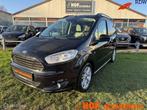 Ford Tourneo Courier 1.0 Titanium AIRCO/LMV/ 2x schuifdeur, Auto's, Voorwielaandrijving, 101 pk, Gebruikt, Zwart