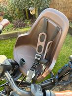 Bobike Mini Voorzitje Bruin + Windscherm - Goede Staat, Ophalen, Voetsteuntjes, Zo goed als nieuw, Voorzitje