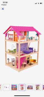 Prachtig Kidcraft So Chic Barbiehuis inclusief 50 meubeltjes, Kinderen en Baby's, Speelgoed | Poppenhuizen, Poppenhuis, Zo goed als nieuw