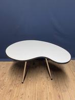 Vintage Salontafeltje jaren 50/60 met formica, Ophalen, Gebruikt, 50 tot 100 cm, 50 tot 75 cm