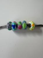 Trollbeads kralen collector items, Sieraden, Tassen en Uiterlijk, Bedels, Zo goed als nieuw, Trollbeads, 4 bedels of meer, Glas of Kristal