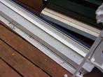 5 rolluiken leest u alles goed, Doe-het-zelf en Verbouw, Rolluiken, Ophalen, Gebruikt, 200 cm of meer, Wit