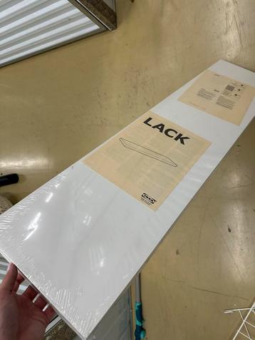 Lack plank wit 110x26 cm beschikbaar voor biedingen