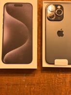 Iphone 15 PRO 256GB /titaniumBLACK #18mnd 91% batt, 256 GB, Zwart, Ophalen of Verzenden, Zo goed als nieuw