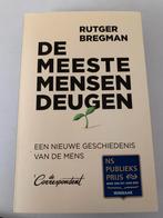 Rutger Bregman; De meeste mensen deugen, Boeken, Overige Boeken, Ophalen of Verzenden, Zo goed als nieuw
