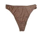 Microfiber String Beige One Size (273), Nicolle_Lingerie, Ophalen of Verzenden, Beige, String