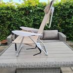 Inklapbare Strandstoel - Verstelbaar 4 standen& Lichtgewicht, Ophalen of Verzenden, Zo goed als nieuw, Aluminium, Verstelbaar