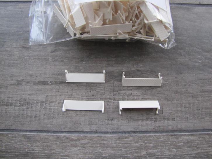 Tekno bordes voorzijde oud type walking floor oplegger., Hobby en Vrije tijd, Modelauto's | 1:50, Nieuw, Bus of Vrachtwagen, Tekno