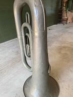 Oude Bes-tuba - Project voor Restauratie, Muziek en Instrumenten, Blaasinstrumenten | Tuba's, Ophalen of Verzenden, Gebruikt, Bes-tuba