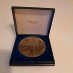 NS  Bronzen penning 1868-1993  Atelier 2000 Werkplaats Tilbu, Postzegels en Munten, Penningen en Medailles, Ophalen of Verzenden