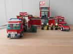 Lego 7945 Brandweerkazerne, Ophalen of Verzenden, Gebruikt, Complete set, Lego