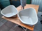 2 toilet bakken groot., Ophalen of Verzenden, Gebruikt