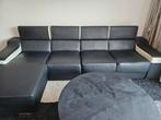 3 zits bank met longchair, Ophalen, Gebruikt