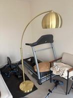 Gouden staanlamp, Huis en Inrichting, Ophalen, Gebruikt, Minder dan 100 cm
