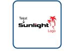 Sunlight palmboom caravan en camper sticker, Verzenden, Nieuw, Bedrijf of Vereniging