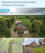 Prachtig gelegen vrijstaande woning met 1,5 ha weiland, 129 m², Vrijstaande woning, 3 kamers, Groningen