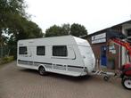 Dethleffs 500 DB Nomad rond zit/ lengte bed/ MOVER, Caravans en Kamperen, Rondzit, Schokbreker, Bedrijf, 5 tot 6 meter