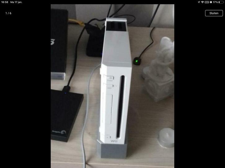 Nintendo Wii spelcomputer met veel accessoires, Spelcomputers en Games, Spelcomputers | Nintendo Wii, Gebruikt, Met 3 controllers of meer