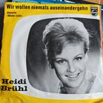 Heidi Brühl - Wir wollen niemals auseinandergehn, Ophalen of Verzenden, Gebruikt, 7 inch