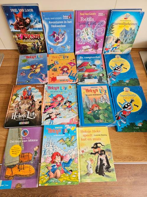 Paul van Loon: SuperDolfje, Foeksia en Knister Heksje Lilly, Boeken, Kinderboeken | Jeugd | onder 10 jaar, Gelezen, Fictie algemeen