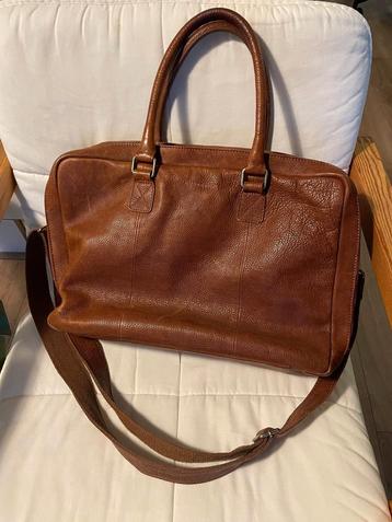Burkely Antique Avery Leren Laptoptas / Aktetas beschikbaar voor biedingen