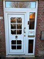 Kunststof Deur met Kozijn & Dubbel Glas - 139x248cm, Doe-het-zelf en Verbouw, Deuren en Horren, Ophalen, Kunststof, Gebruikt, 80 tot 100 cm