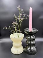 Unieke Kaarsenhouder & Vaas in 1! Rivièra Maison Feline, Overige materialen, Wit, Ophalen of Verzenden, Zo goed als nieuw