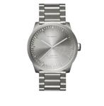 LEFF Amsterdam Tube Watch S38 - Stijlvol Grijs Horloge, Ophalen of Verzenden, Nieuw, Grijs, Jongen of Meisje