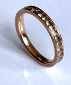 Melano ring rose goud kleur 58, Overige materialen, Ophalen of Verzenden, Zo goed als nieuw, Roze