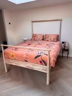 IKEA Gjora Bed 160x200 - Tweepersoonsbed, Huis en Inrichting, Ophalen, Gebruikt, Beige, Tweepersoons