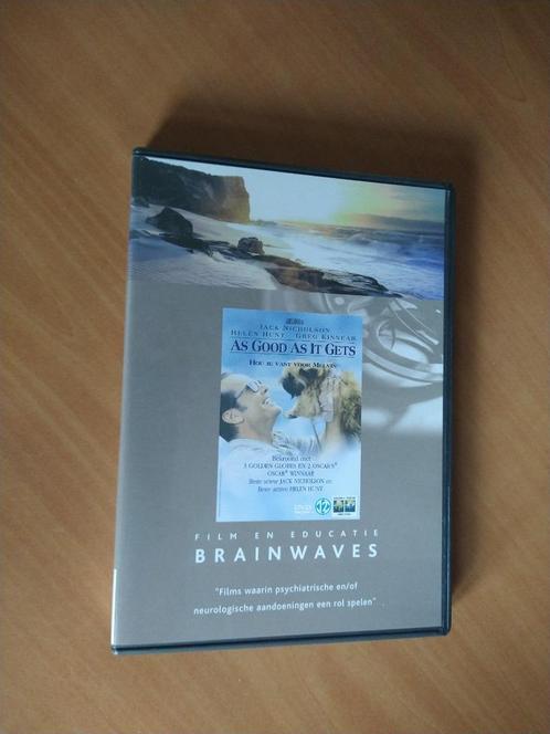 DVD As Good As It Gets - Jack Nicholson - Brainwaves, Cd's en Dvd's, Dvd's | Drama, Zo goed als nieuw, Drama, Vanaf 12 jaar, Ophalen of Verzenden