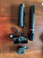 Maglite met led module, Caravans en Kamperen, Zaklampen, Ophalen of Verzenden, Gebruikt, Batterij