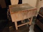 Authentieke Slager Hakblok, Ophalen, Gebruikt, 50 tot 100 cm, 50 tot 100 cm