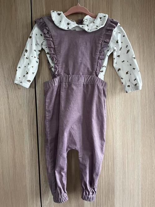little Dutch setje 2 stuks tuinbroek jumpsuit, Kinderen en Baby's, Babykleding | Maat 68, Meisje, Ophalen of Verzenden